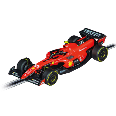 CARRO PARA PISTA ELÉTRICA AUTORAMA CARRERA GO FERRARI SF-23 CARLOS SAINZ ESCALA 1/43 CAR20064239 20064239